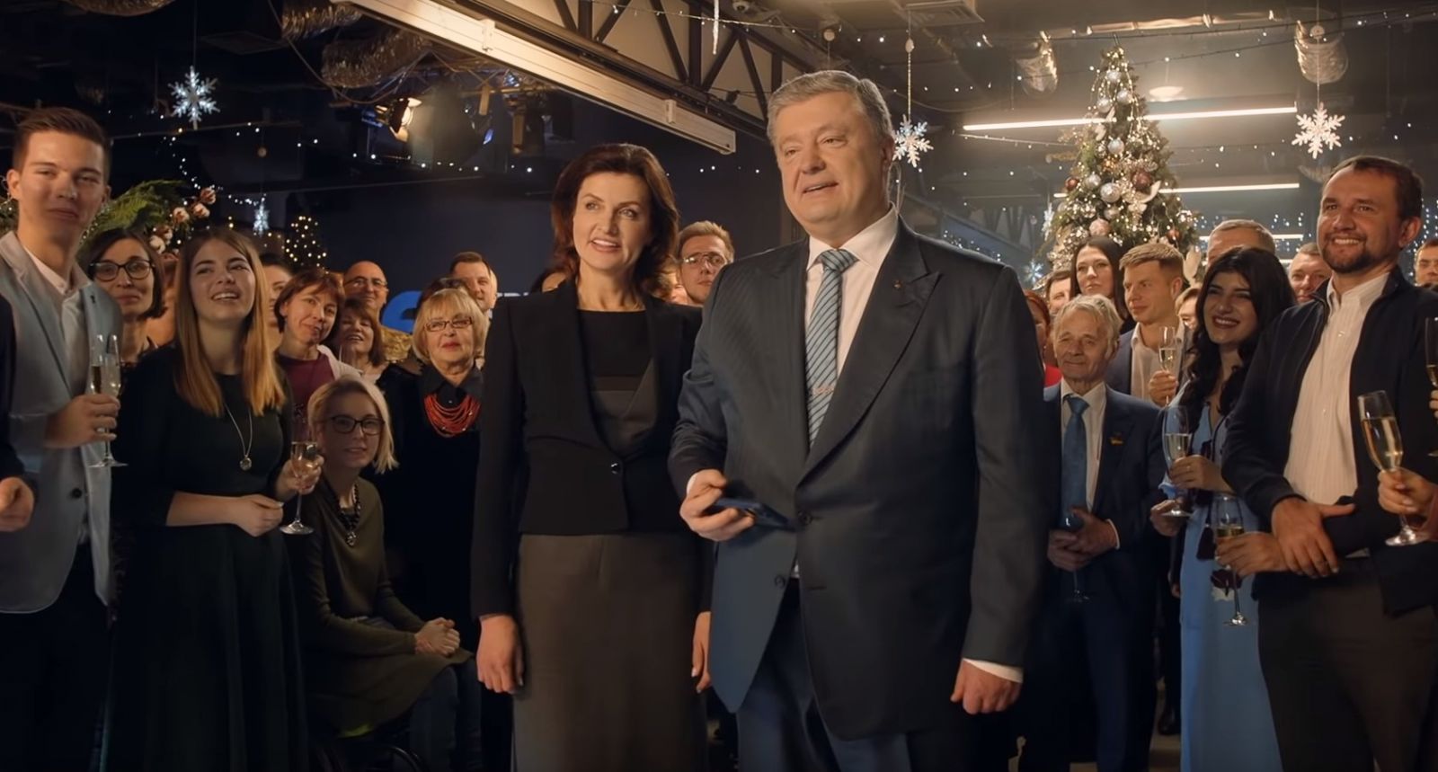 Новогоднее Поздравления Порошенко