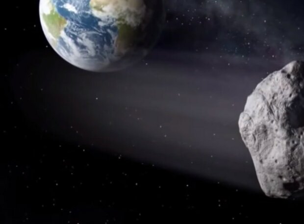 Астероид, фото: скриншот You Tube