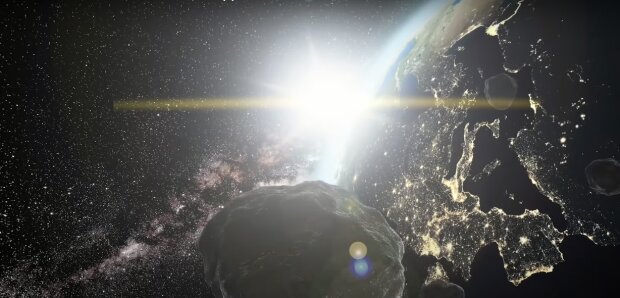 Астероїд. Фото: YouTube