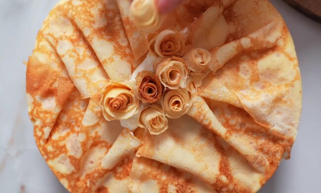 Торт із млинців