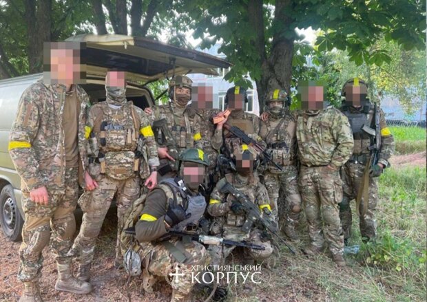 На День Независимости Христианский корпус вручил государственные награды своим бойцам и рассказал о боевой истории подразделений