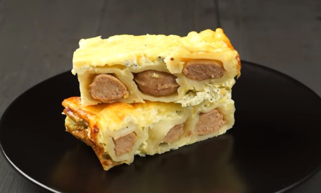 Рецепт быстрой и сытной запеканки "Когда жена на работе". Фото: YouTube