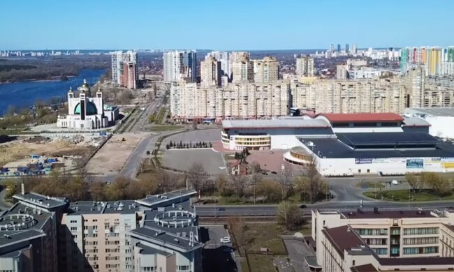 Киев: скрин с видео