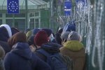 Тиснява на кордоні з Польщею. Фото: скріншот Youtube-відео