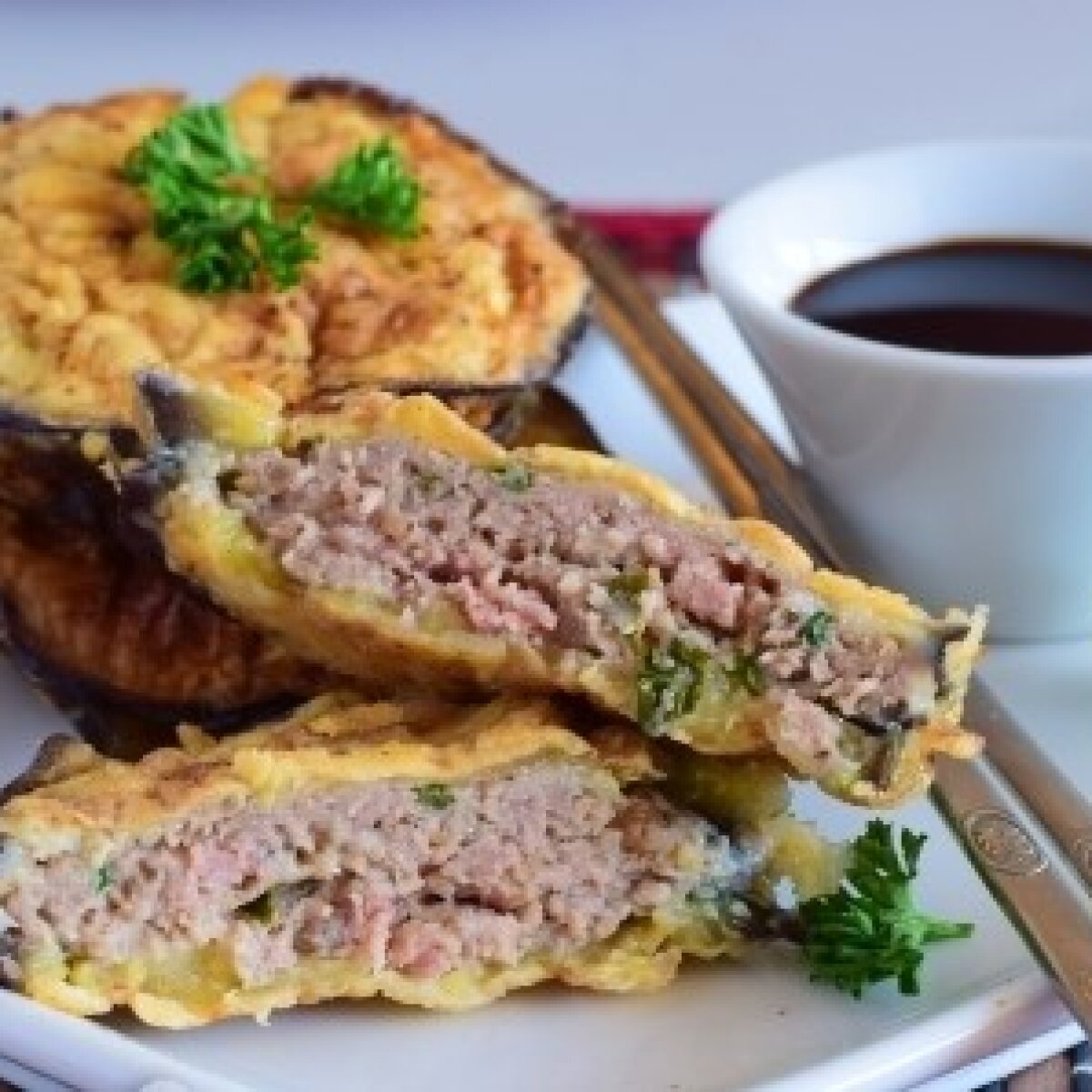 Рецепт фаршированных баклажанов с мясом по-китайски. Hyser.com.ua