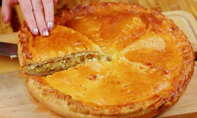 Пирог с капустой