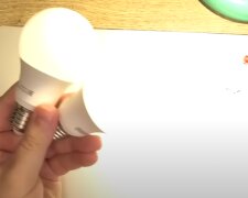 Лампочки: скрин с видео