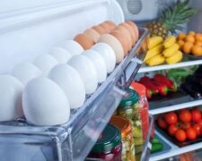 Хранение яиц в холодильнике, фото: youtube.com