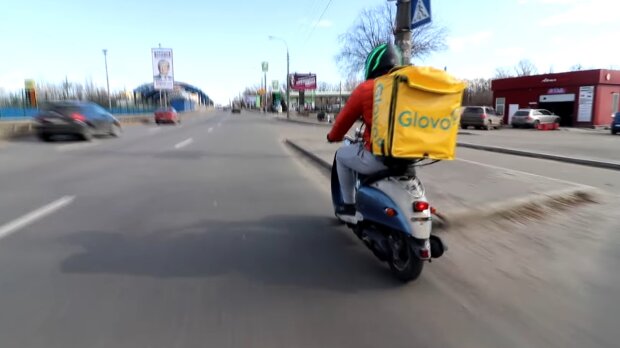 Glovo почали безкоштовну доставку в трьох найбільших містах України