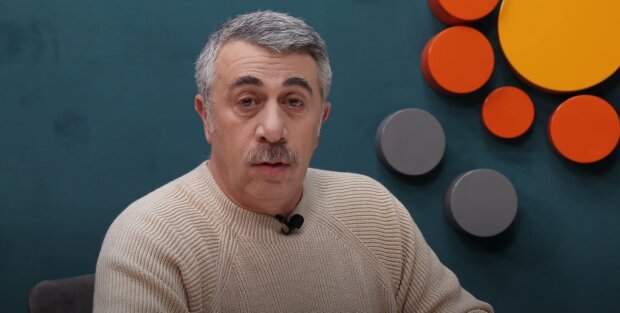 Евгений Комаровский. Скриншот с видео на Youtube