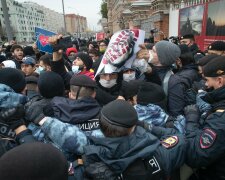 Митинги в России, фото: скриншот