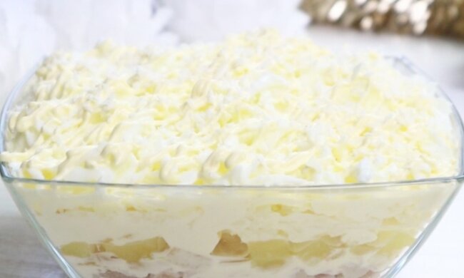 Салат "Зимний", кадр из видео