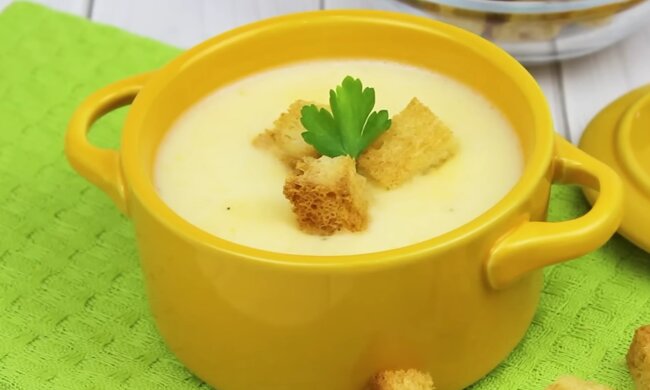 Сирний крем-суп