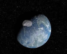 Астероїд. Скріншот з відео на Youtube