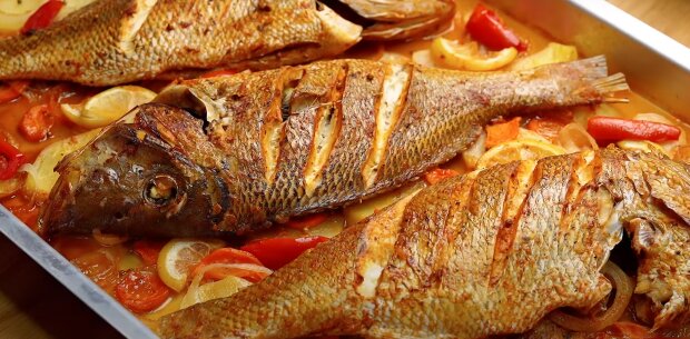Рецепт рыбы запеченной под соусом