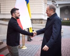 Володимир Зеленський та Дональд Туск, фото: пресслужба ОП