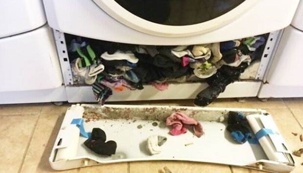 Куди в пральній машині постійно пропадає одна шкарпетка. Багато хто не знав