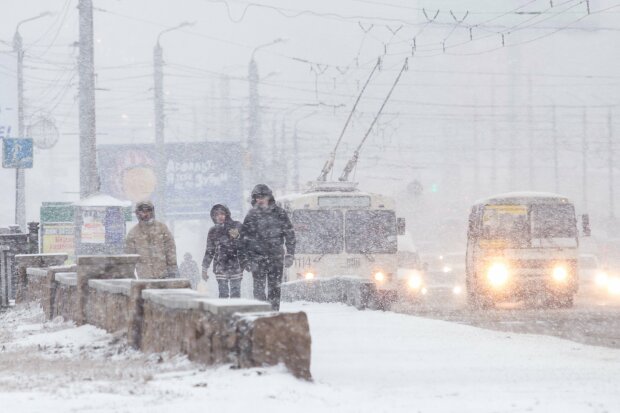 Морозы в Украине, фото: скриншот