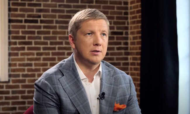 Глава правления Нафтогаза Андрей Коболев. Скриншот с видео на Youtube