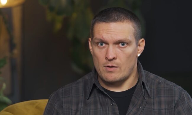 Олександр Усик. Фото: скріншот YouTube-відео