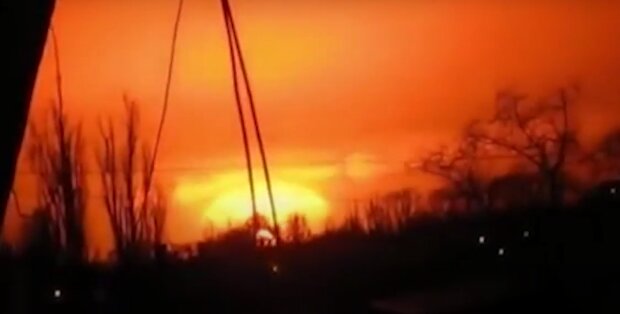 Взрывы в Одесской области. Фото: YouTube