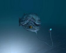 Такую на удочку точно не поймаешь: обнаружена рыба, которая постоянно плавает вверх животом и обладает своим фонариком