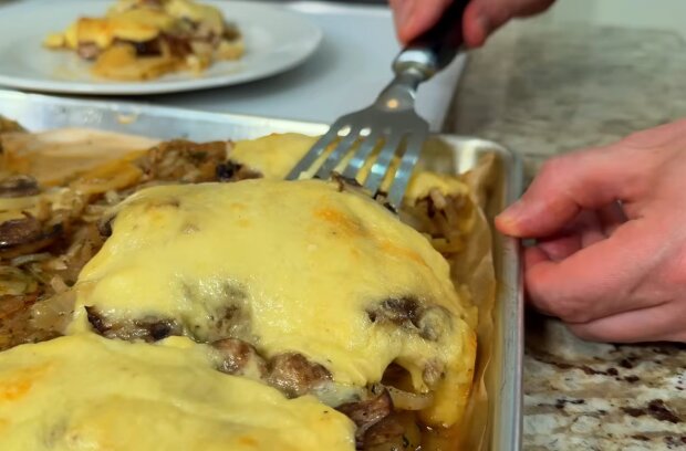 М'ясо по-французьки, кадр з відео