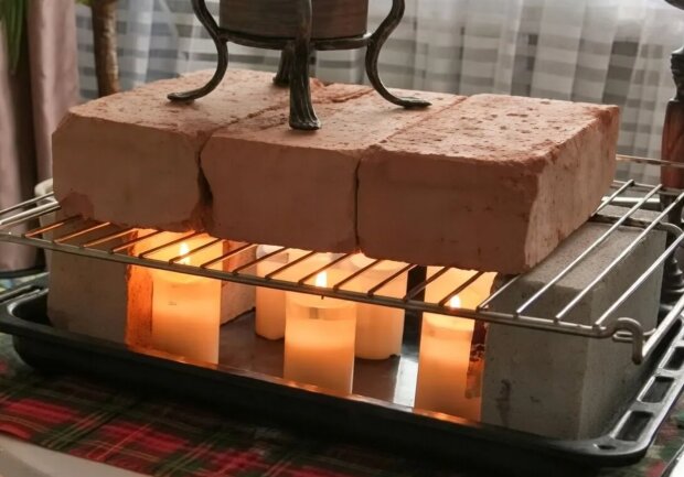 Цегла для опалення, кадр з відео