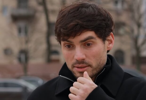 Микита Добринін, кадр з інтерв'ю