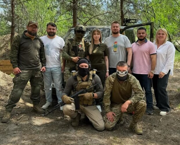 ФОТО: Денис Пащенко разом з нашими військовими