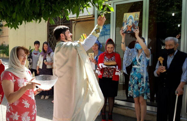 Во время Светлой седмицы священник Сергей Шульгач совершал богослужения для украинской общины Ливана