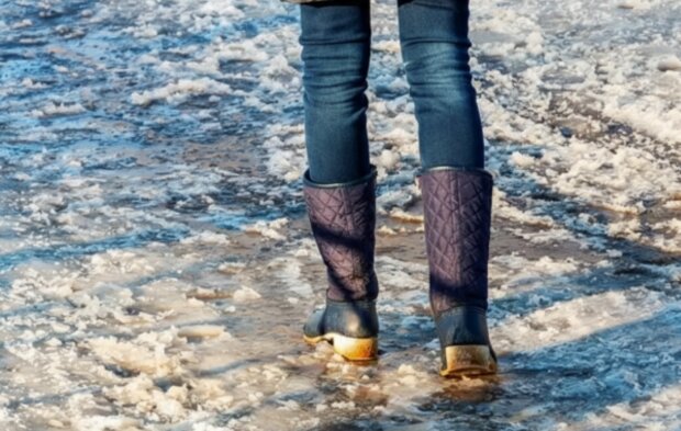 Гололед, изображение из свободных источников