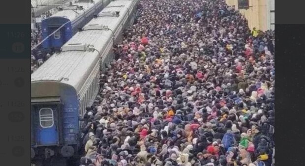 Немає слів. Жах на вокзалі Харкова. Фото