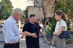 Посол ОБСЕ во второй раз посетил место российского удара по жилому дому на Подоле