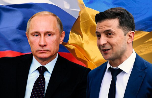 Путин и Зеленский