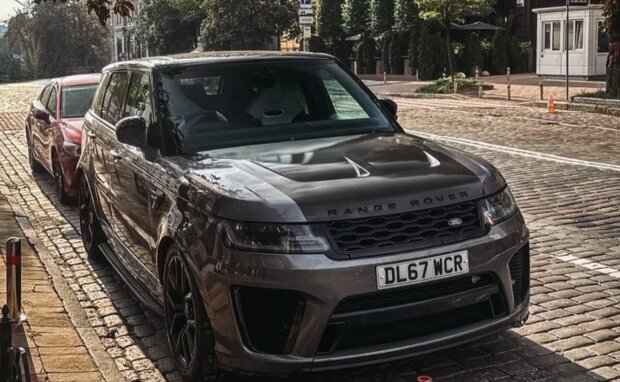 Range Rover Sport "SVR", фото из соцсетей