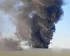 Черный дым достает до небес: мощнейший пожар под Москвой