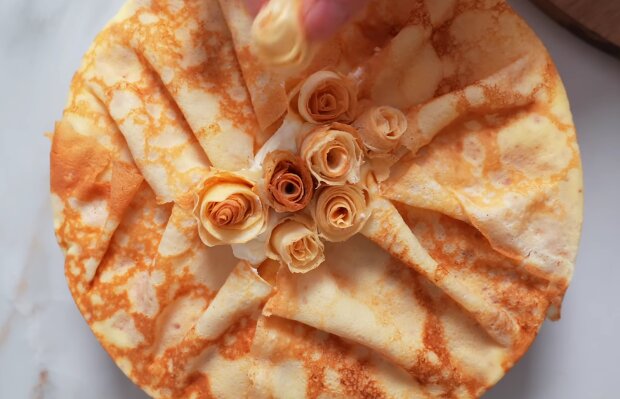 Торт из блинов