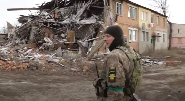 Війна в Україні: скрін з відео