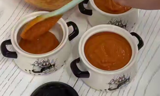 Кабачковая икра, кадр из видео