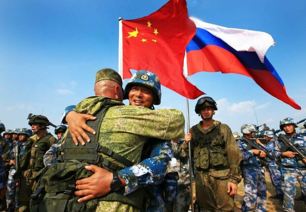 Китайские и российские военные