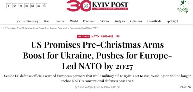 Публікація KyivPost