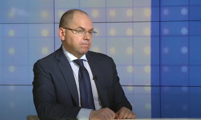 Министр здравоохранения Украины Максим Степанов. Скриншот с видео на Youtube