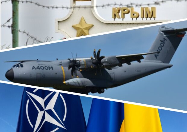 Авіація НАТО над Кримом, фото: коллаж Hyser