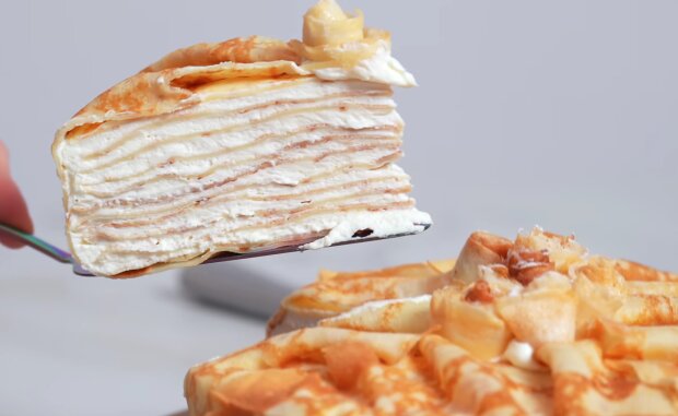 Торт из блинов