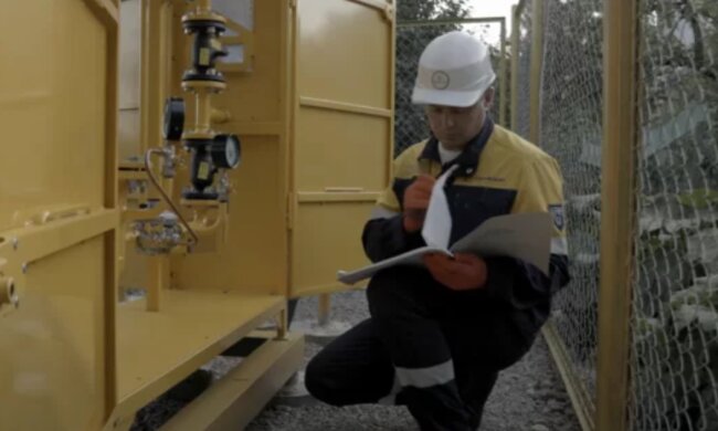 Газовые сети, кадр с видео