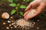 Яєчна шкаралупа, город, удобрення зображення: hyser.com.ua
