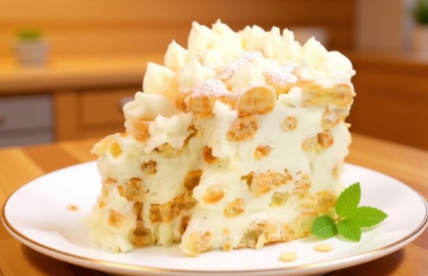 Заварний торт, кадр з відео