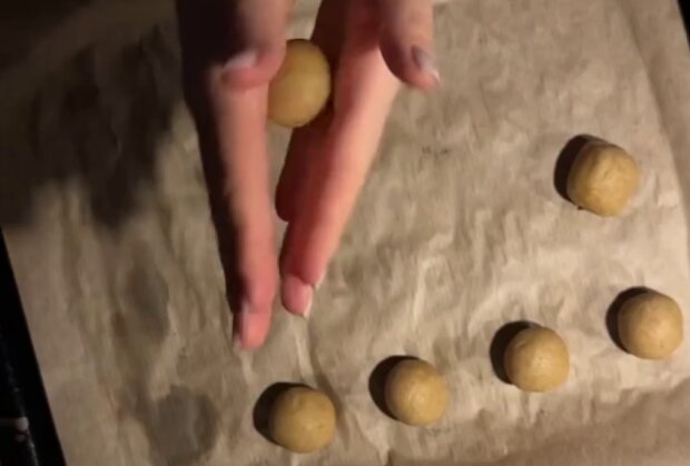 Овсяное печенье, кадр из видео