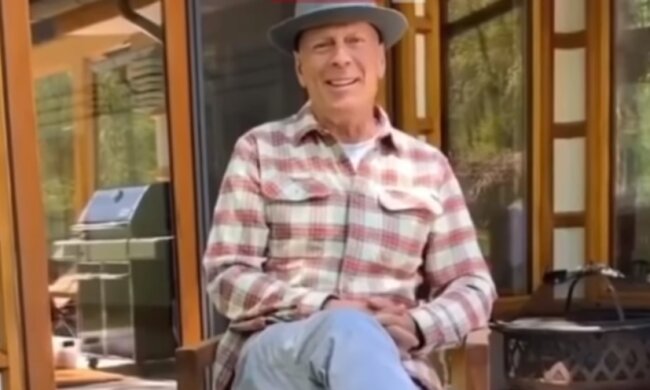 Брюс Вілліс: скрін з відео